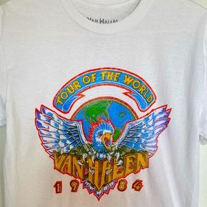 Vintage 1984 Van Halen “Tour Of The World”